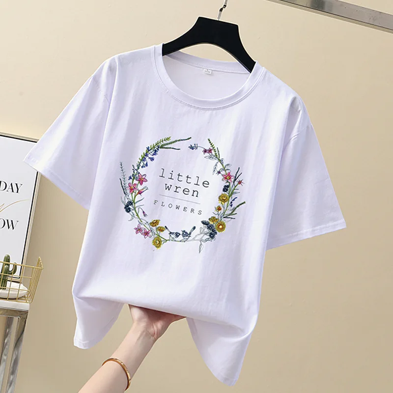 

Classic Loose, High Quality Leisure Soft Summer Women's Breathable Soft T-shirt