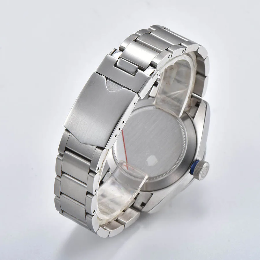 Мужские механические часы автоматические светящиеся водонепроницаемые 316L из