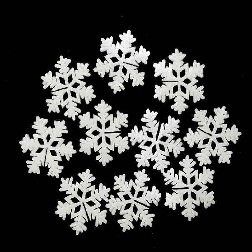 20 шт. подвесные Белые снежинки для украшения ёлки|Искусственный снег и снежинки| |