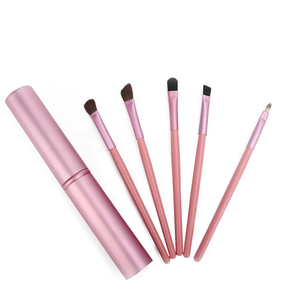 

5pcs Professional Travel Portable Mini Eye Makeup Brushes Set Smudge Eyeshadow Eyeliner Eyebrow Brush Lip Make Up Brush kit