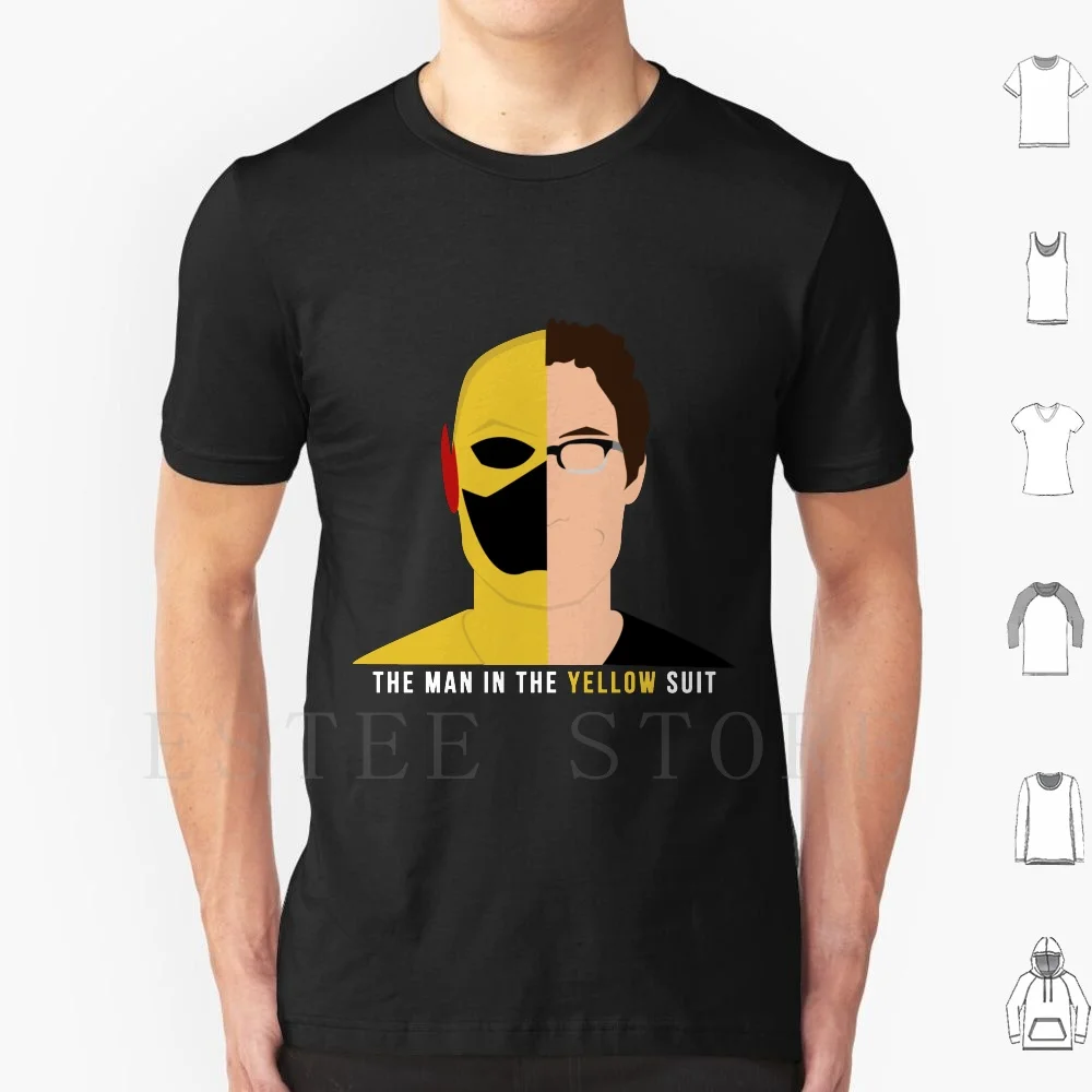 The Man In The Yellow Suit 1 / 2 T Shirt Print Cotton Harrison Wells Tom Cavanagh Reverse Flash