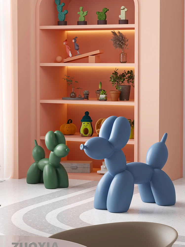 Скандинавский детский стул GY в форме собаки с воздушным шаром современное