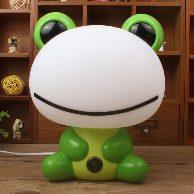 Мультяшный милый Ночной светильник прикроватная лампа в виде кролика животного