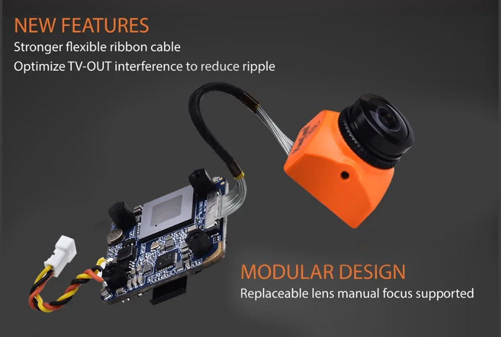 RunCam split 3 Micro/Nano WOOP FPV камера 2MP1080P/60fps HD Запись плюс WDR NTSC/PAL переключаемый