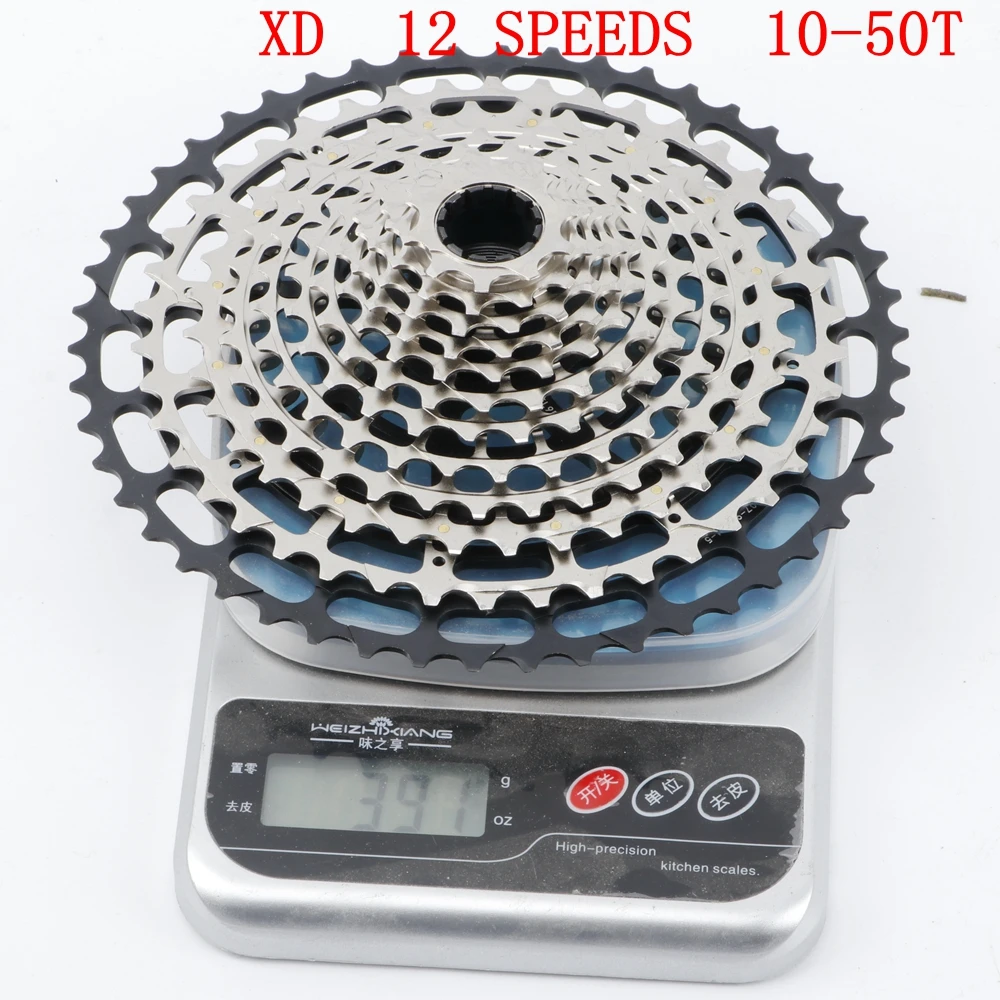 Кассеты RACEWORK для XD hub сверхлегкие кассеты XG 12 Скоростей 10 50 т 379 г|Храповик
