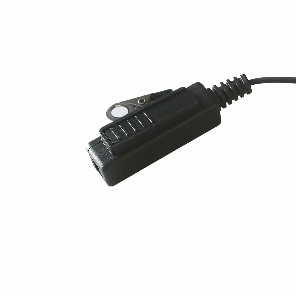 10 шт. 2 проводная акустическая трубчатая гарнитура для наблюдения наушник PTT Mic