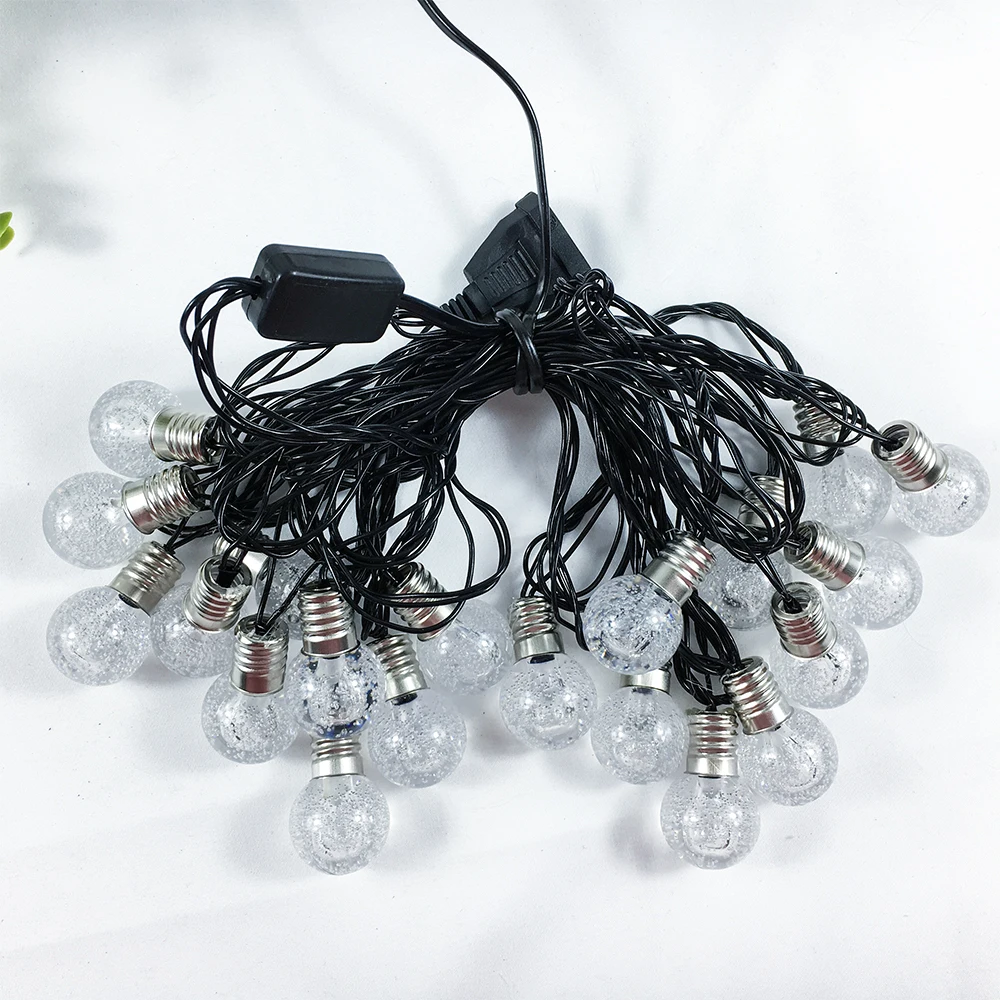 Уличный гирлянда сферические светящиеся гирлянды для Спальня 20 LED Подключите