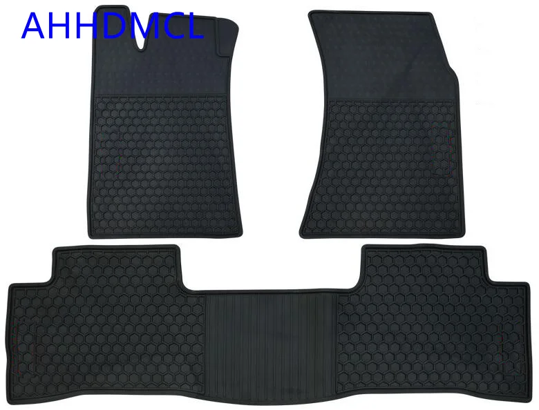 

Автомобильные резиновые накладки на ножки, напольный коврик, Нескользящие коврики, накладки на ножки для левого руля JMC Yuhu