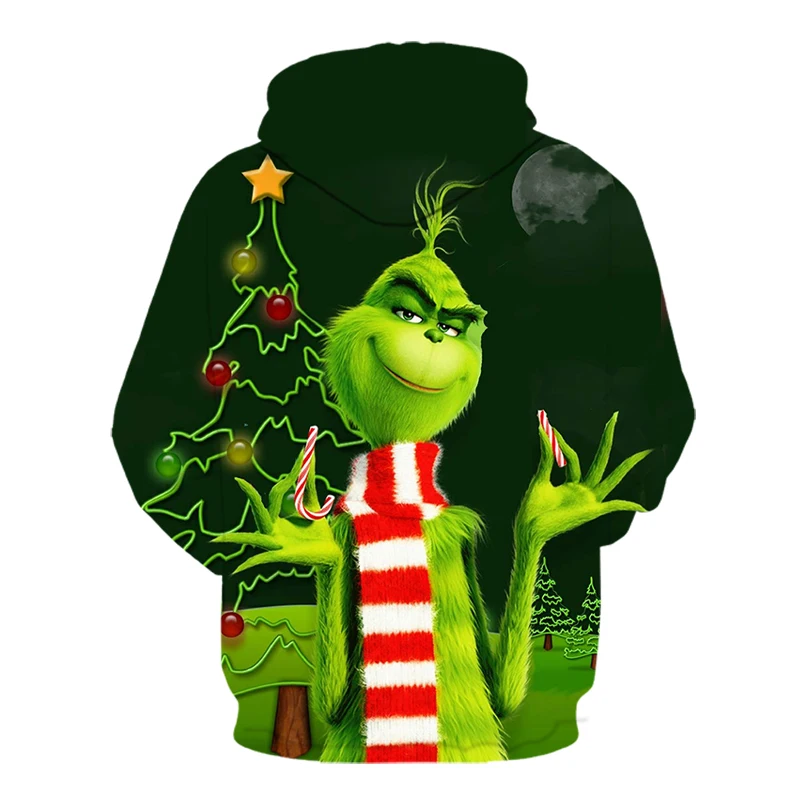 Мужская мода Shrek/The Grinch 3d толстовки Shrek рубашка забавная толстовка хип хоп Уличная 3d Принт толстовки S-6XL