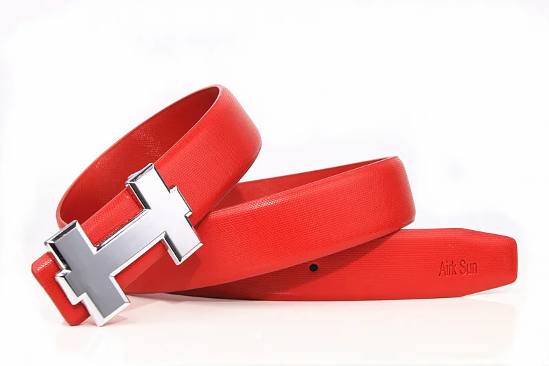 

Hot Selling Men Belt Fashion Alloy Automatic Buckle Belt Business Affairs Casual Decoration Men's Belts Luxury Brand 7 Color