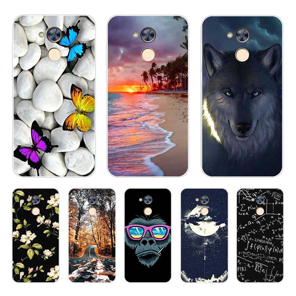 Funda para Huawei Honor 6A funda Hono 5 0 pulgadas trasera de silicona suave Fundas | Мобильные телефоны и аксессуары