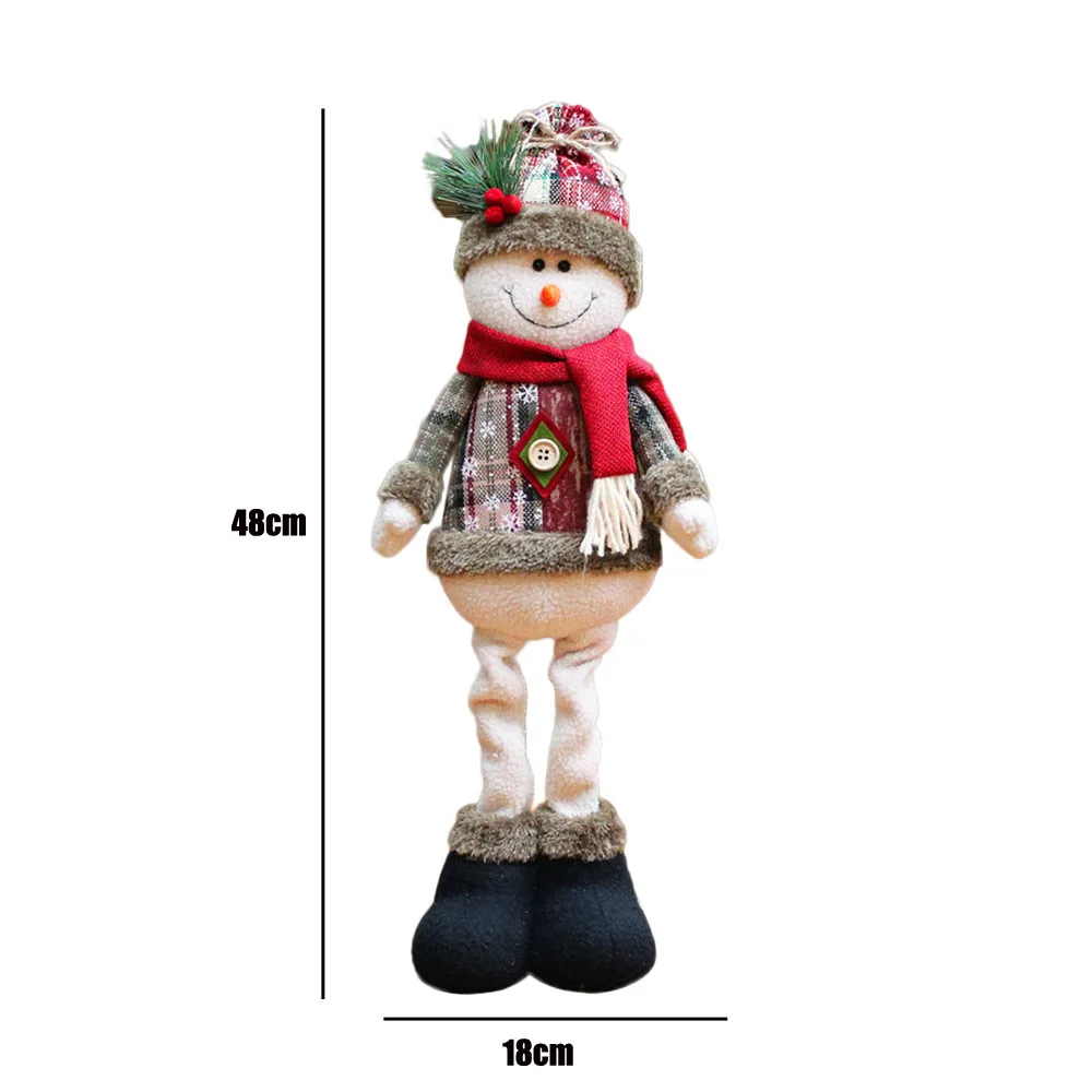 

Santa Claus Snow Man Elk Doll Christmas Decoration Xmas Tree Decent Ornaments