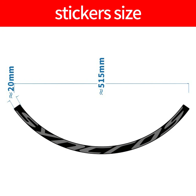 SYNCROS Wheel Sticker Set for MTB Bicycle Rim Mountain Bike Cycling Decals | Спорт и развлечения