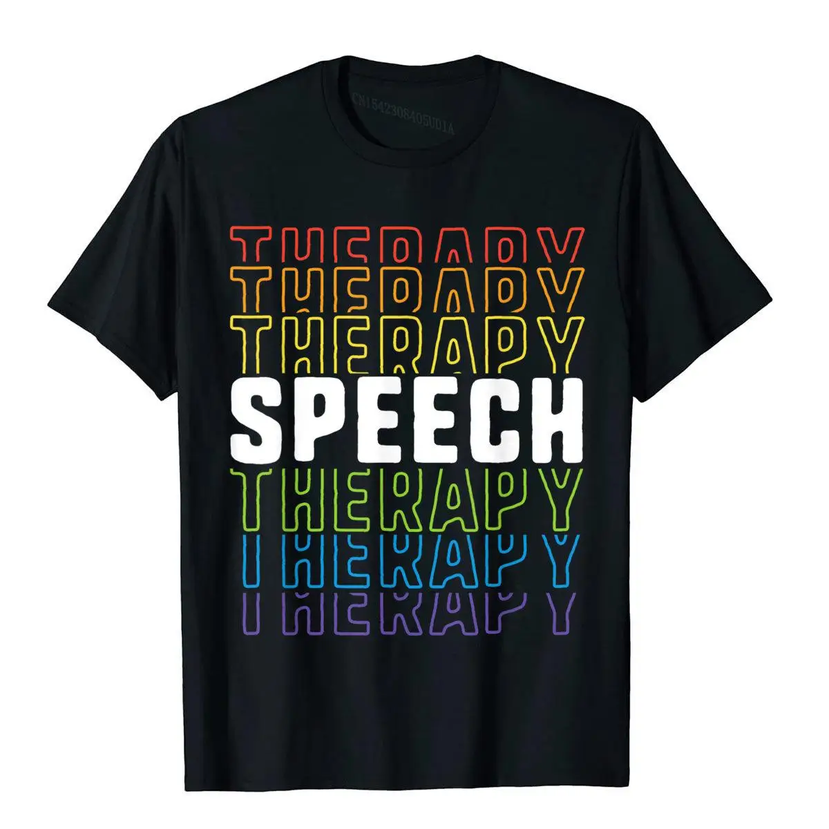 

Speech Therapy School Therapist SLP Language Pathologist T-Shirt Classic Top T-Shirts For Men Cotton Tops & Tees Europe Brand