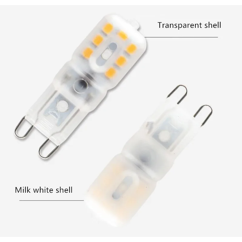 Светодиодная лампа G9 AC220V SMD 2835 Светодиодный 14/22 1 5 W 2 энергосберегающая люстра шт.