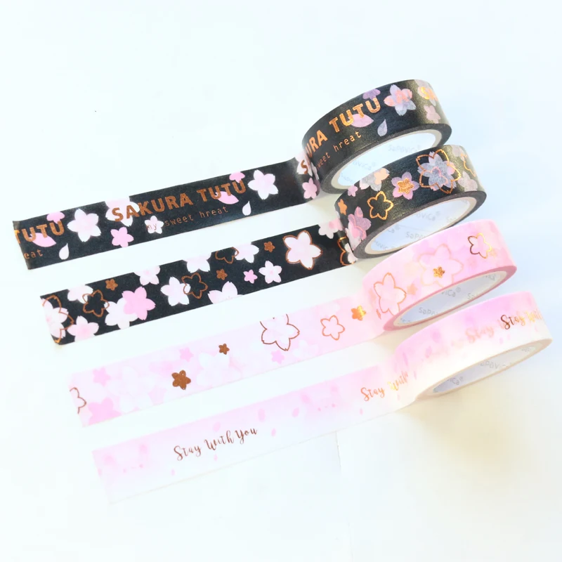 Милая Золотая фольга Domikee оформление своими руками скрапбукинг Васи лента