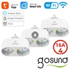 Умная розетка Gosund с поддержкой Wi-Fi и управлением через приложение