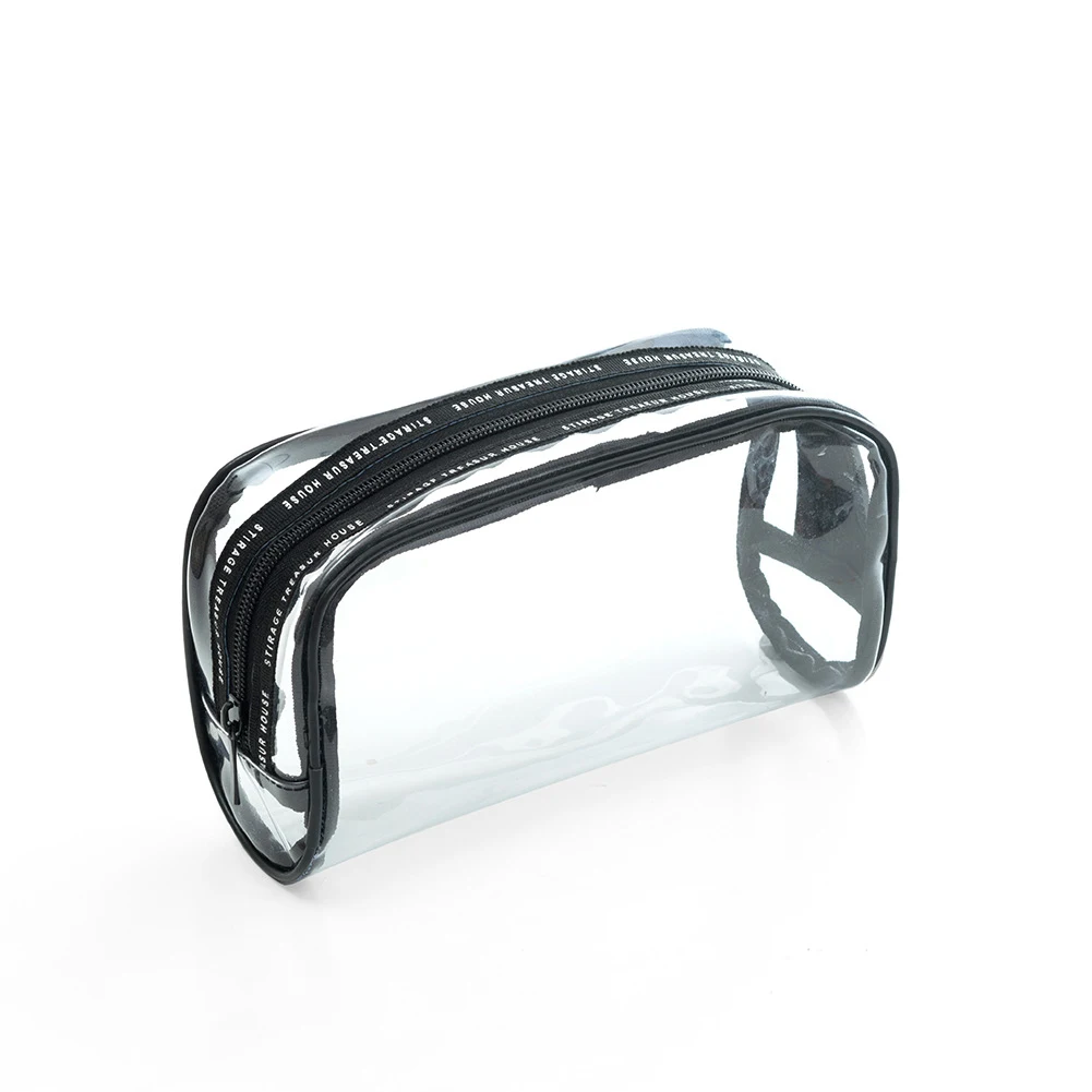 Прозрачная сумка для туалетных принадлежностей портативная Водонепроницаемая