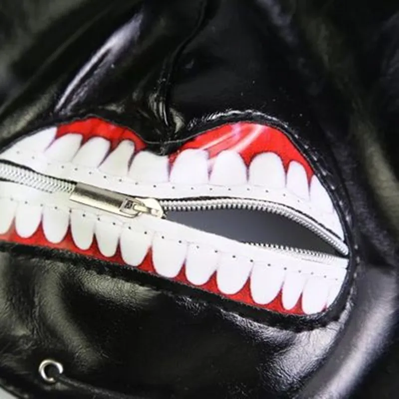 Anime Tokyo Ghoul Cosplay Mask Kaneki Ken And Wig Adjustable Zipper Masks Accessories Halloween | Тематическая одежда и