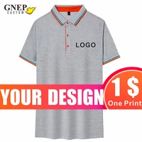 ins small fresh style rainbow collar shirt custom fashion short sleeve lapel top embroidered logo comfortable breathable top