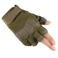 joshock tactical half finger gloves forces army fan combat outdoor sports riding mountaineering non slip training fitness