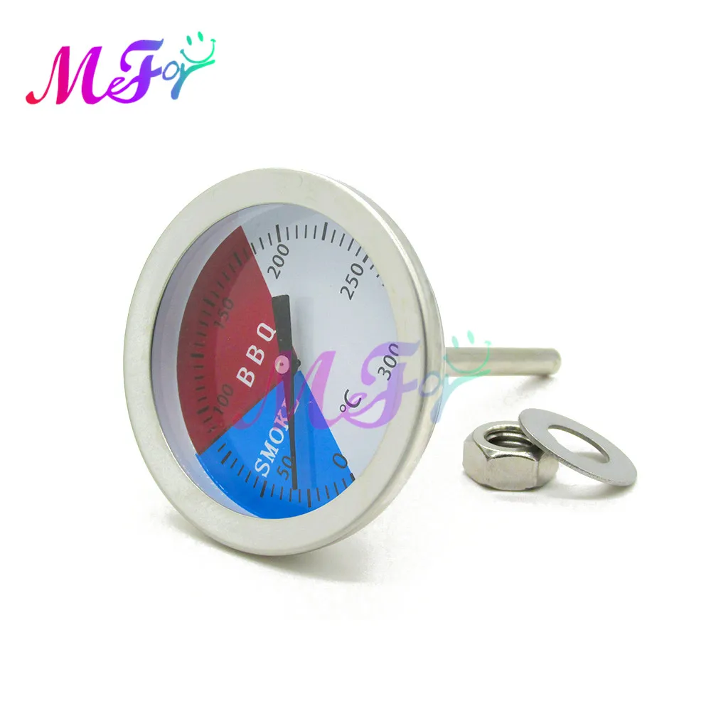 

300 Degrees Celsius Thermometer Food BBQ Smoke Grill Oven Temperature Gauge Meter Tester Outdoor Camp Baking Tools Kitchen