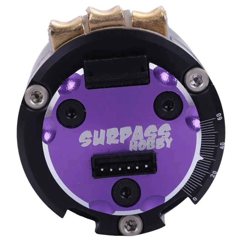 

SURPASS HOBBY V3 540 17.5T Sensored SPEC RC Brushless Motor for 1/10 RC Racing Car Truck RC Car Parts Accessories Purple black