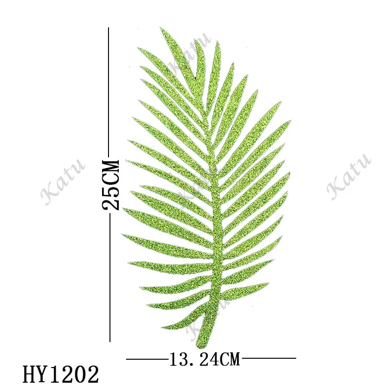 Высекальные штампы с зелеными листьями Katu DIY Новые высекальные и деревянные