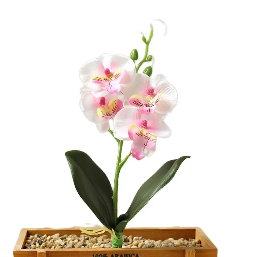 

Artificial Flowers Butterfly Orchid Wedding Decorations Gifts Bouquet Easter Home Decorative Flower DIY Creative Accessories