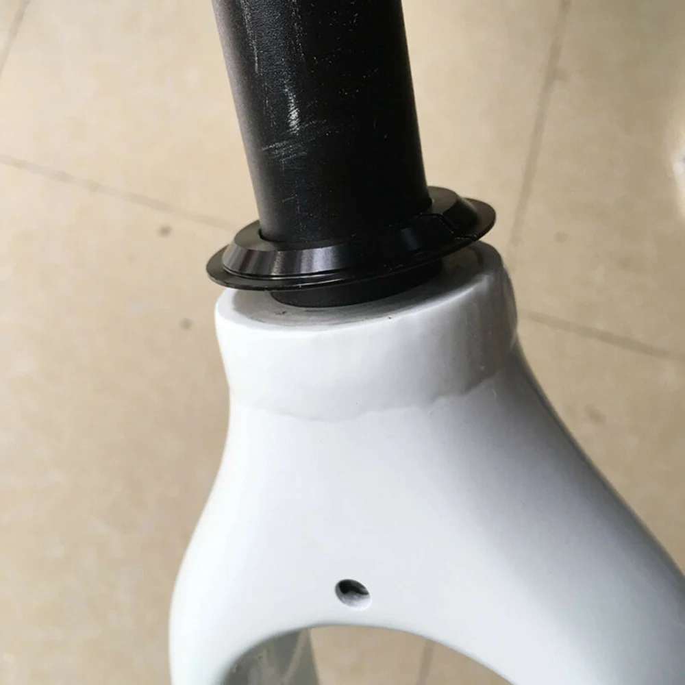 1 * адаптер вилки кольцо конический Steerer Tube Conversion 1/8in To 1/2in Crown Race Ring | Спорт и