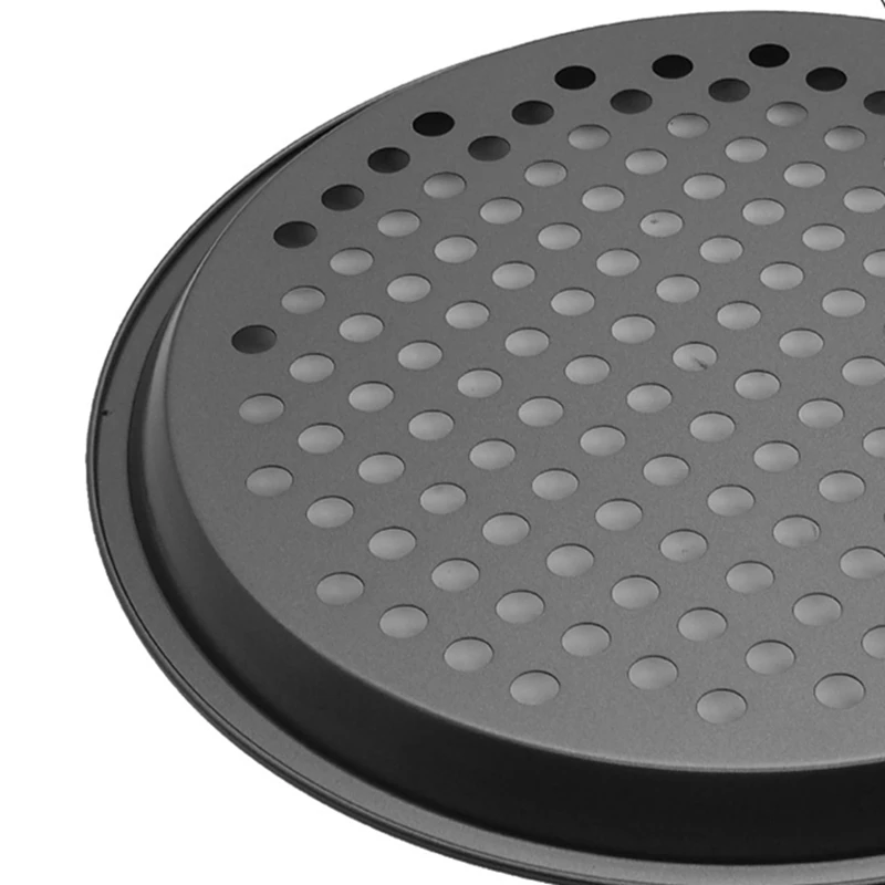 Перфорированный поднос для пиццы Plato 12 дюймов круглая сковорода барбекю кухонные