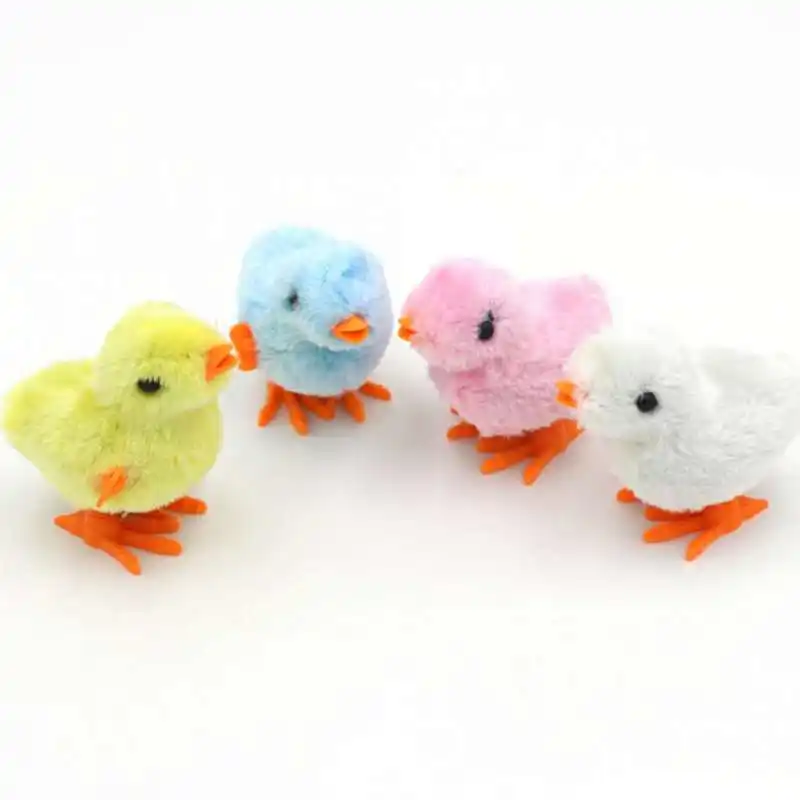 Прыгающие игрушки с часами в виде цыплят Классические для детей четыре цвета| |