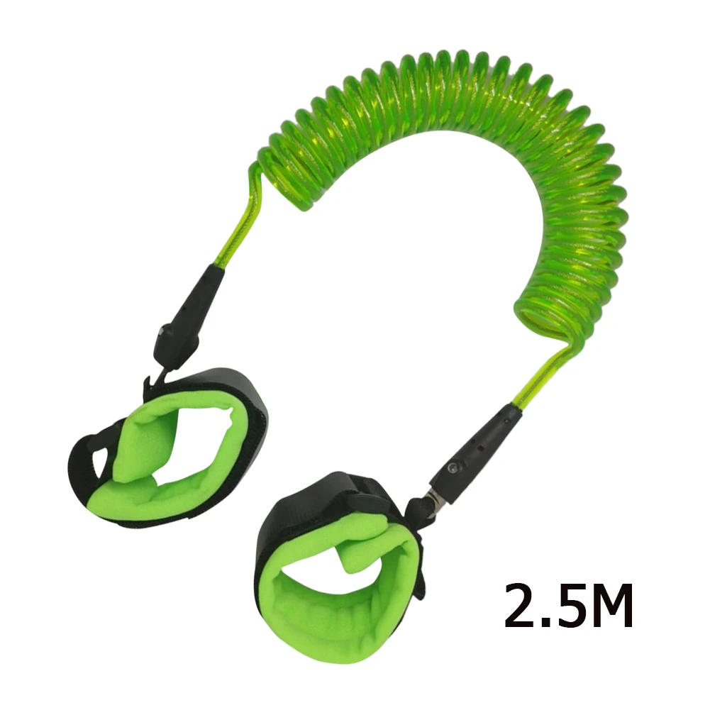 

Children Safety Lock Traction Rope 2.5m Kids Safety Harness 360 Degree Rotating Children Anti-lost Wristband Rope