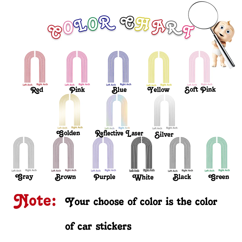 Настенная Наклейка с полуаркой-абстрактный Настенный декор внутреннее