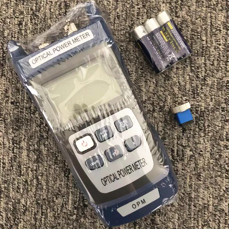 2 в 1 волоконно-оптический Мощность метр с 10 км лазерный источник прибор для