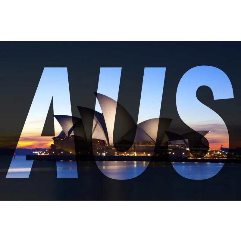 

Australia Canvas Fabric Cloth Poster Custom Art Canvas print Professional Home Wall Decoration