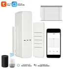 Умный моторизованный электродвигатель Tuya WiFi для занавесок с бусинами, работает с Alexa Google Home, электродвигатель для занавесок