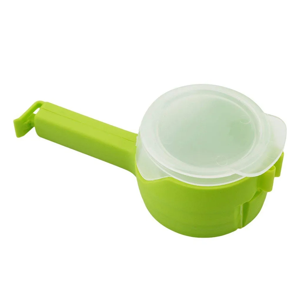 Зажим для сумки хранения пищевых продуктов уплотнитель морозильника зажим