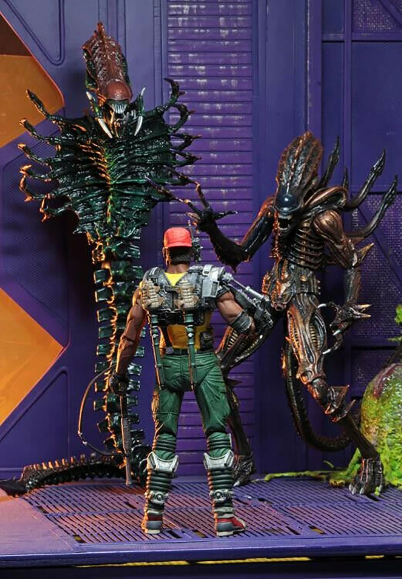 2019 NECA 13th модельный ряд сет инопланетяне и хищник Скорпион со змеиным рисунком