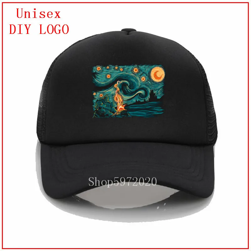 Новая бейсболка женские кепки мужские летние однотонные Звездные души Темные