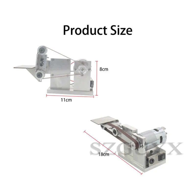 Обновленная версия мини ленточный конвейер DIY деревообрабатывающего