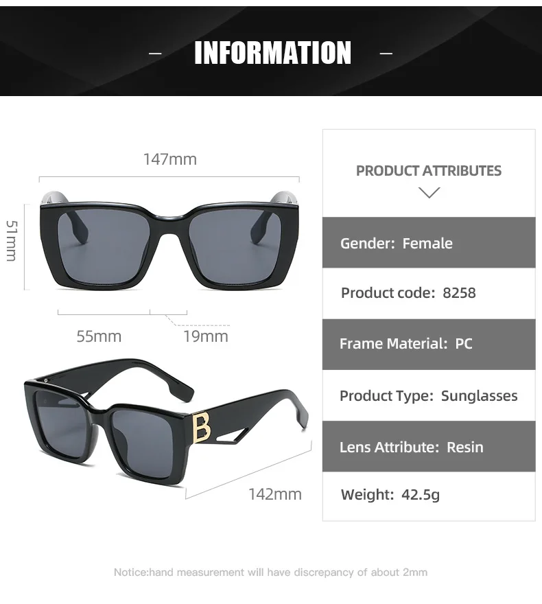 2021 винтажные Квадратные Солнцезащитные очки женские роскошные брендовые