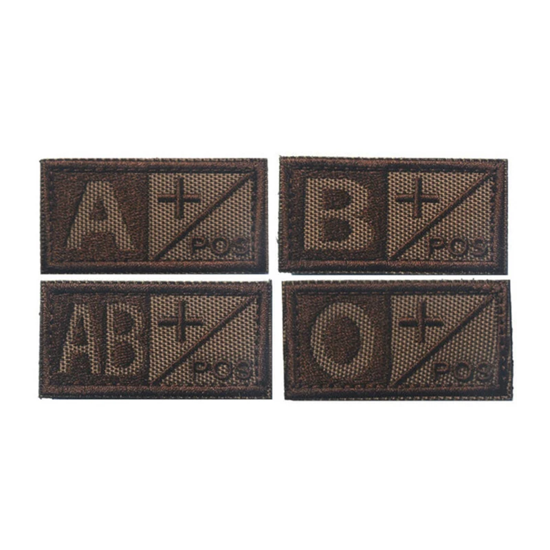 A + B AB O позитивная пос A- B- AB- O-отрицательная группа крови NEG нашивка для одежды