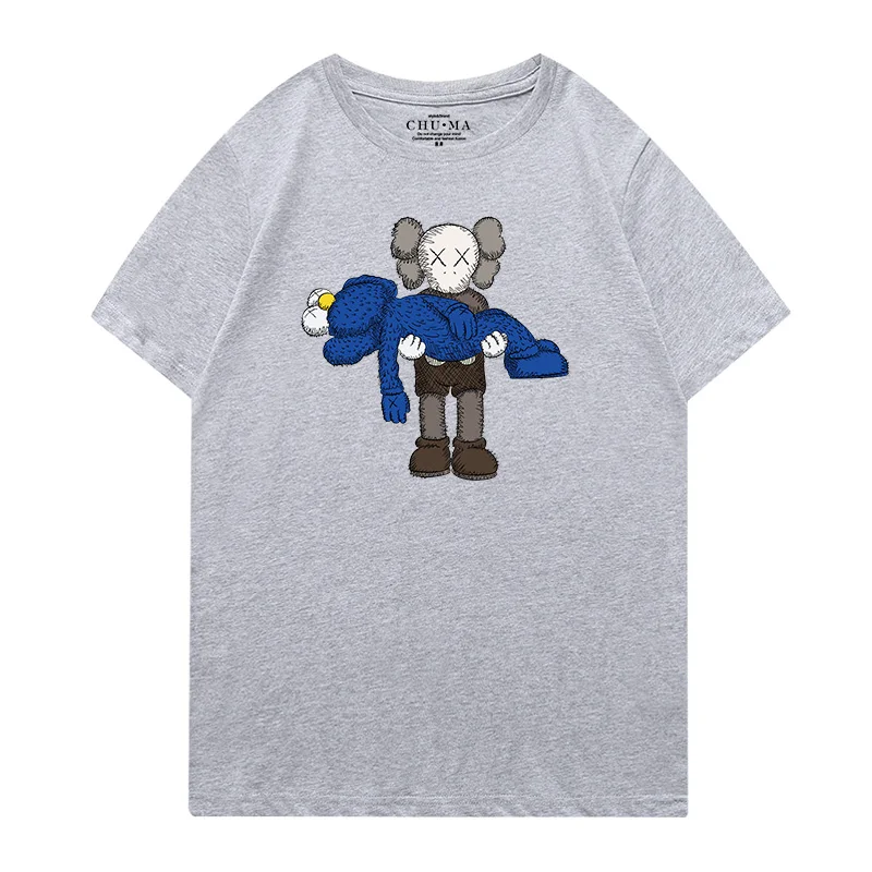 Брендовая футболка с короткими рукавами Мужская хлопковая Летняя мужская