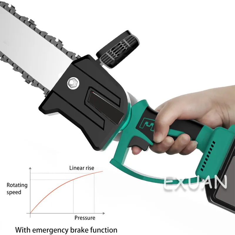 Беспроводная портативная цепная пила/20 в маленькая пила с перезаряжаемой