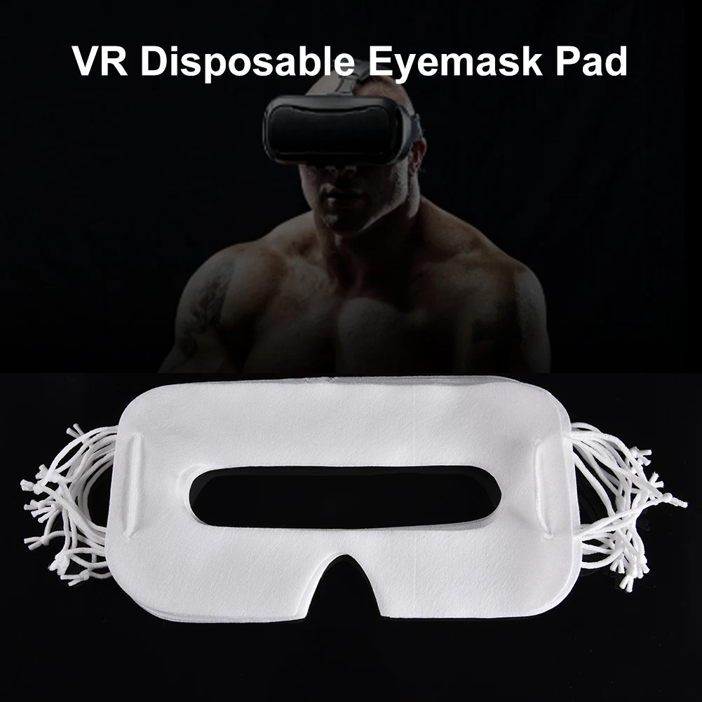 100 шт. одноразовые защитные маски для глаз VR Чехол очков Oculus Quest Rift S гигиенические