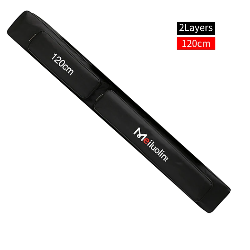 2Layer 120cm style 2 Оксфорд Высокое качество утепленные многофункциональные Водонепроницаемый 2-3 слоя для рыбалки сумка прочная Удочка сумка для хранения XA119G - Цвет: 2Layer 120cm style 2