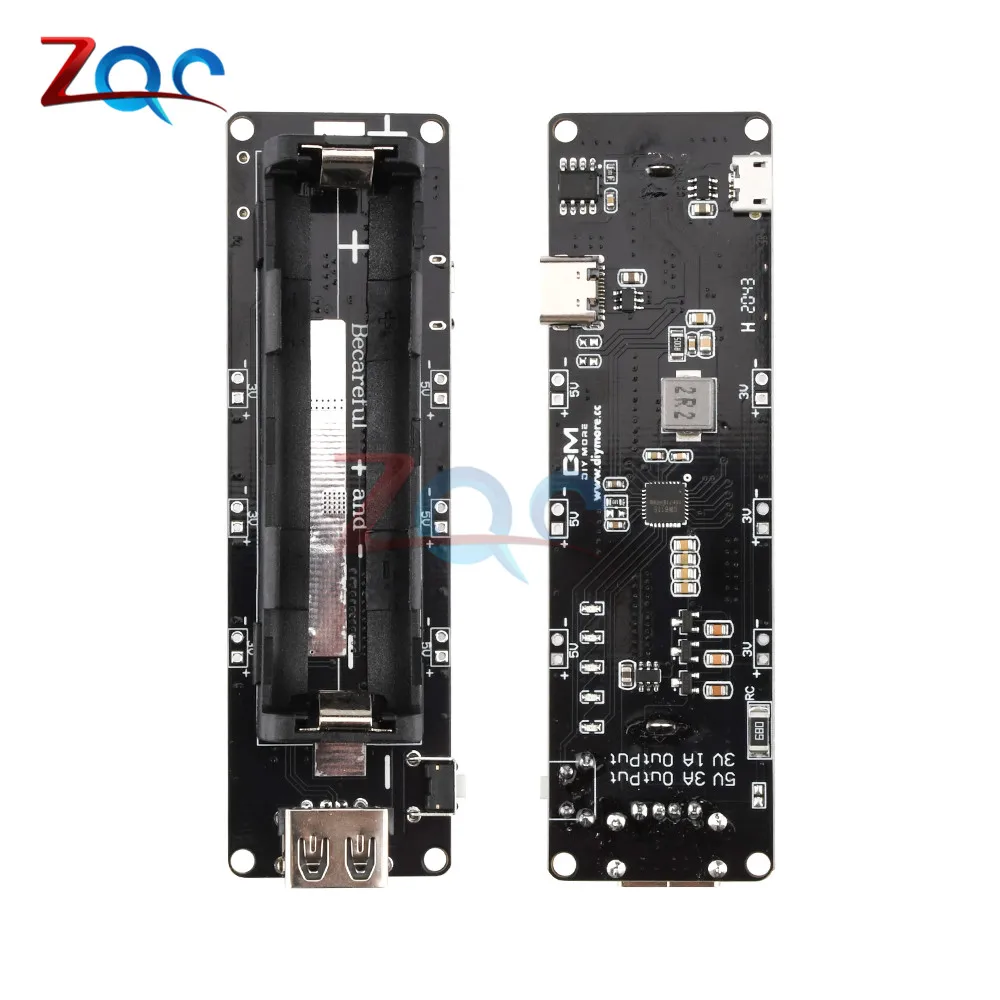 Плата зарядного устройства ESP32 ESP32S WeMos 18650 щит зарядки аккумулятора V3 Micro USB Type A А