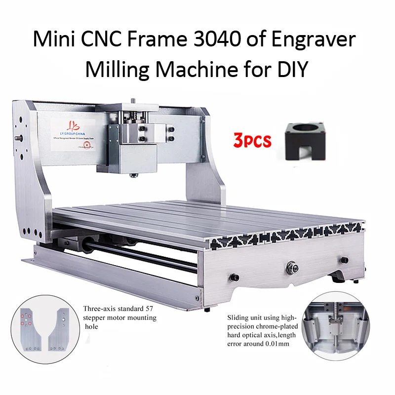 Фрезерный станок с ЧПУ 3040Z для дерева фрезерный рамкой и алюминиевым столом