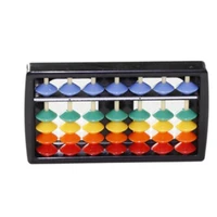 chinese abacus toy mini plastic colorful learning education toy arithmetic